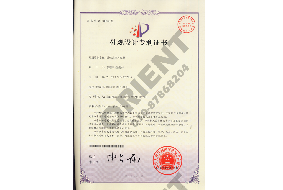 磁性式室外象棋