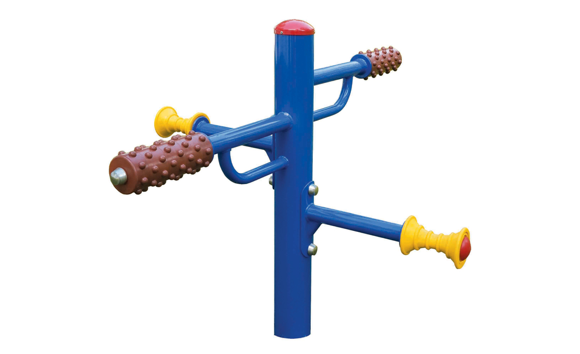 JS-0207G  四位壓腿按摩器
